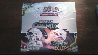 Pokemon Cosmic Eclipse Booster Box Of 36