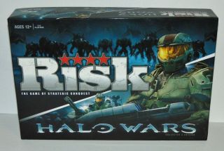 Risk Halo Wars Collectors Edition Complete 2009 Hasbro