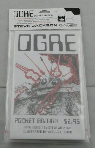Ogre Pocket Edition Game By Steve Jackson Games Sjg1112