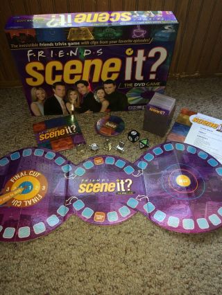 2005 Friends Scene It The Dvd Game Complete