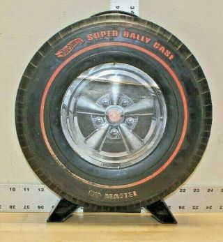 Vintage Hot Wheels Redline Rally Case Mattel 1968 Holds 24 Cars