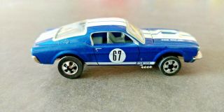 Hot Wheels 1/64 Blue / Mustang Gt 500 Coupe / / Fao Schwarz