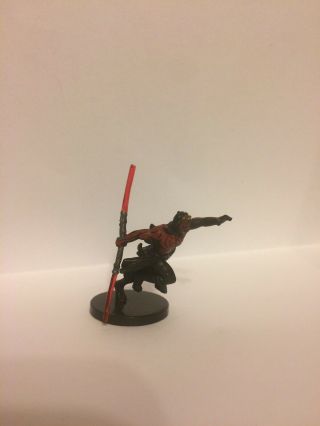 Star Wars Miniatures Darth Maul Champion Of The Sith 40 No Card