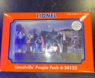 Lionel 6 - 24122 O Scale Lionelville People Pack Figures