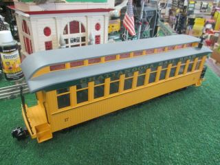 Bachmann G Scale Chattanooga Railroad Observation Passenger Car 17 Exc Cond