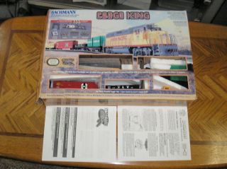 Bachmann Ho Cargo King Train Set Complete With Ez Track & Scenery Union Pacific