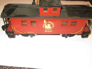 Hudson River Car Company - G Scale Trains - Jersey Central Caboose - Exc - B1