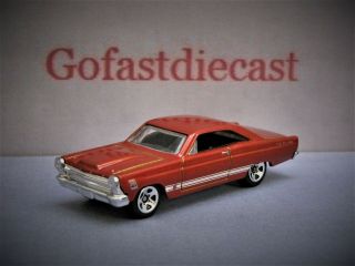 Muscle Car 1966 Ford Fairlane Gt/gta Sport Coupe 1/64 Scale