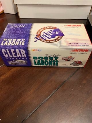 2001 Action 1:24 - Scale Clear Stock Car 18 Bobby Labonte Interstate Batt.