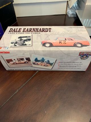 1998 Action 1:24 - Scale Stock Car Bank K - 2 Dale Earnhardt 1956 Ford Victoria