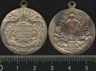 Australia: 1919 The Triumph Of Liberty And Justice Peace End Of Wwi Medal