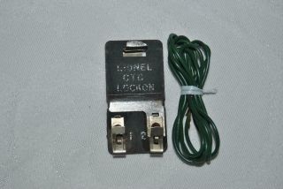 Vintage Lionel O And 027 Gauge Train Lock On And Wires For Train Track - Look
