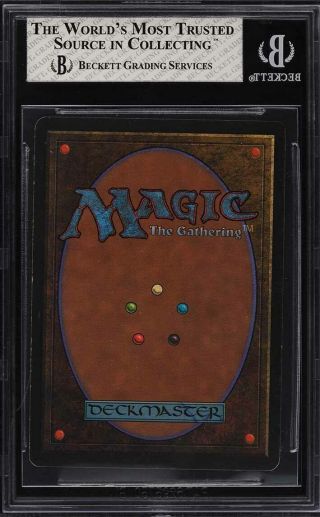 1993 Magic The Gathering MTG Beta Zombie Master R K BGS 8 NM - MT (PWCC) 2