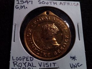 1947 South Africa Royal Visit Medal