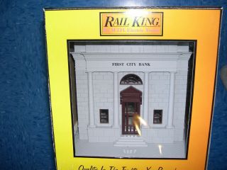 O Scale Rail King Mth First City Bank 30 - 9017
