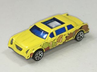 Mattel Matchbox Scooby Doo Yellow Limousine 2001