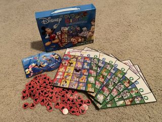 Disney Dvd Bingo Game And Complete