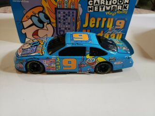 Jerry Nadeau 9 Cartoon Network Dexter 1999 Ford Taurus 1/24 stock car NASCAR 2