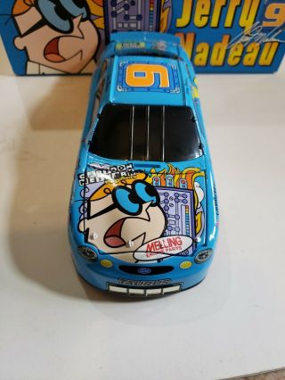 Jerry Nadeau 9 Cartoon Network Dexter 1999 Ford Taurus 1/24 stock car NASCAR 3