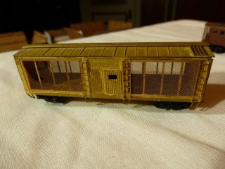 N Scale Quality Craft Brass Built Freight Cars 4 Different Cars 3