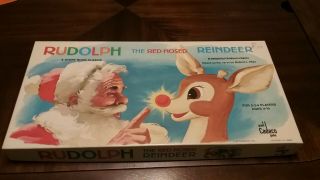 Cadaco 1977 - Rudolph The Red Nosed Reindeer Game - Fast - Paced & Fun Kids Game