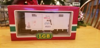 Lgb G Scale 4032 Nestle Chocolate Freight Reefer Car,  Box