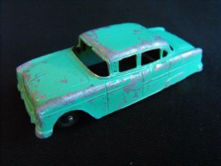 Vintage Die - Cast Tootsietoy Green Chevrolet Bel Air - 3 Inch - Usa - Ships