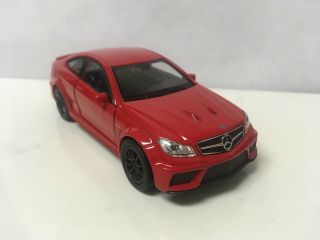 2007 - 2014 Mercedes C63 Amg 6.  3 Collectible 1/36 Scale Diecast Model