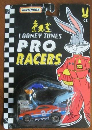 Matchbox Looney Tunes Pro Racer Road Runner Diecast Car