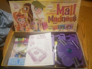 Mall Madness Board Game Milton Bradley 2005 Complete 100 Guaranteed