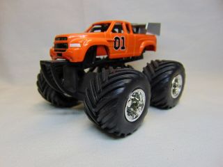Johnny Lightning Dukes Of Hazzard General Lee Monster Truck 1/64 Rubber Tires