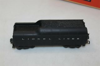 Vintage Lionel O - Gauge Tender W/ Whistle Train Cr 2046w Iob