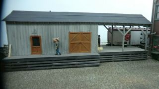 O Scale O Scale Freight House Quality Craft Built And Weathered.