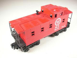 Lionel Mpc 9171 Mo Pac Caboose,  Nos,  Missing Minor Part,  Dusty,  Scuffed Roof