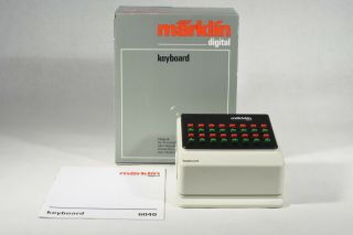 Marklin 6040 Digital Keyboard With Box And Instruction Booklet