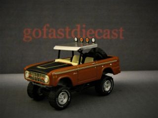 1972 Ford Bronco Off Road 4x4 Rare 1:64 Limited Edition Collectible Model
