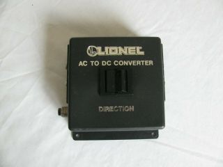 Lionel Dc Converter Box W/ Direction Switch For Large Scale Trains 8 - 82116 Ex