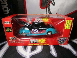 1998 Dick Trickle 1/24 Autographed Signed 90 1940 Ford Stock Rods Car.