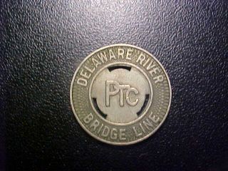 Ptc - Delaware River Philadelphia Camden Bridge Token Dd76xx
