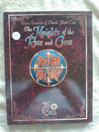 7th Sea Rpg Secret Societies Of Theah Book 1 The Knights Of The Rose And Cross