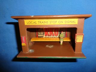 American Flyer By Mini - Craft Waiting Room Shed From 271 Whistle Stop Set