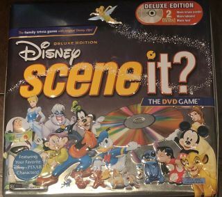 Disney Scene It Deluxe Edition Dvd Game Collectible Tin Box 2005