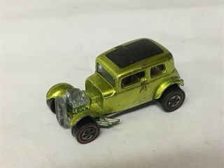 Vintage Antifreeze Lime Classic 32 Ford Vicky Redline Hotwheel Diecast Car