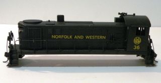 Alco Models Ho Brass N&w Norfolk & Western Dl - 440 T6 Superstructure Only