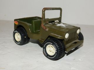 Vintage Tonka 1960’s Army Jeep 2