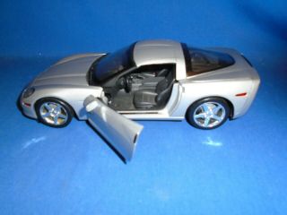 Hot Wheels Corvette C6 1:18 2003 Mattel Die Cast Metal Moving Parts Beautifully