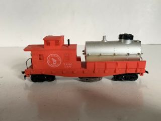 Vintage Tyco Ho Scale Model Trains Great Northern Maintenance Track Cleaner Tank
