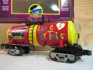 Mth Train I Love Toy Trains Limited Edition 8000k Gallon Tank Car W/box 20 - 96019
