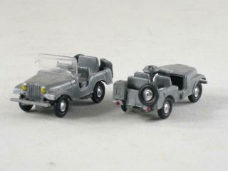 Vehicle - Eko - Jeeps - Unpainted - Ho Scale