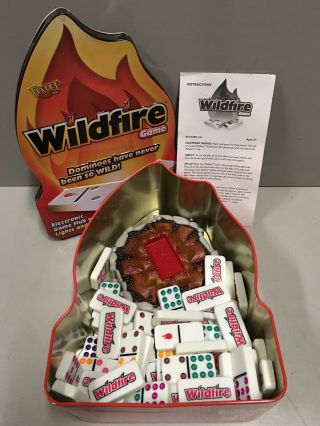 Wildfire Dominoes Electronic Game Lights Sound Fundex 2